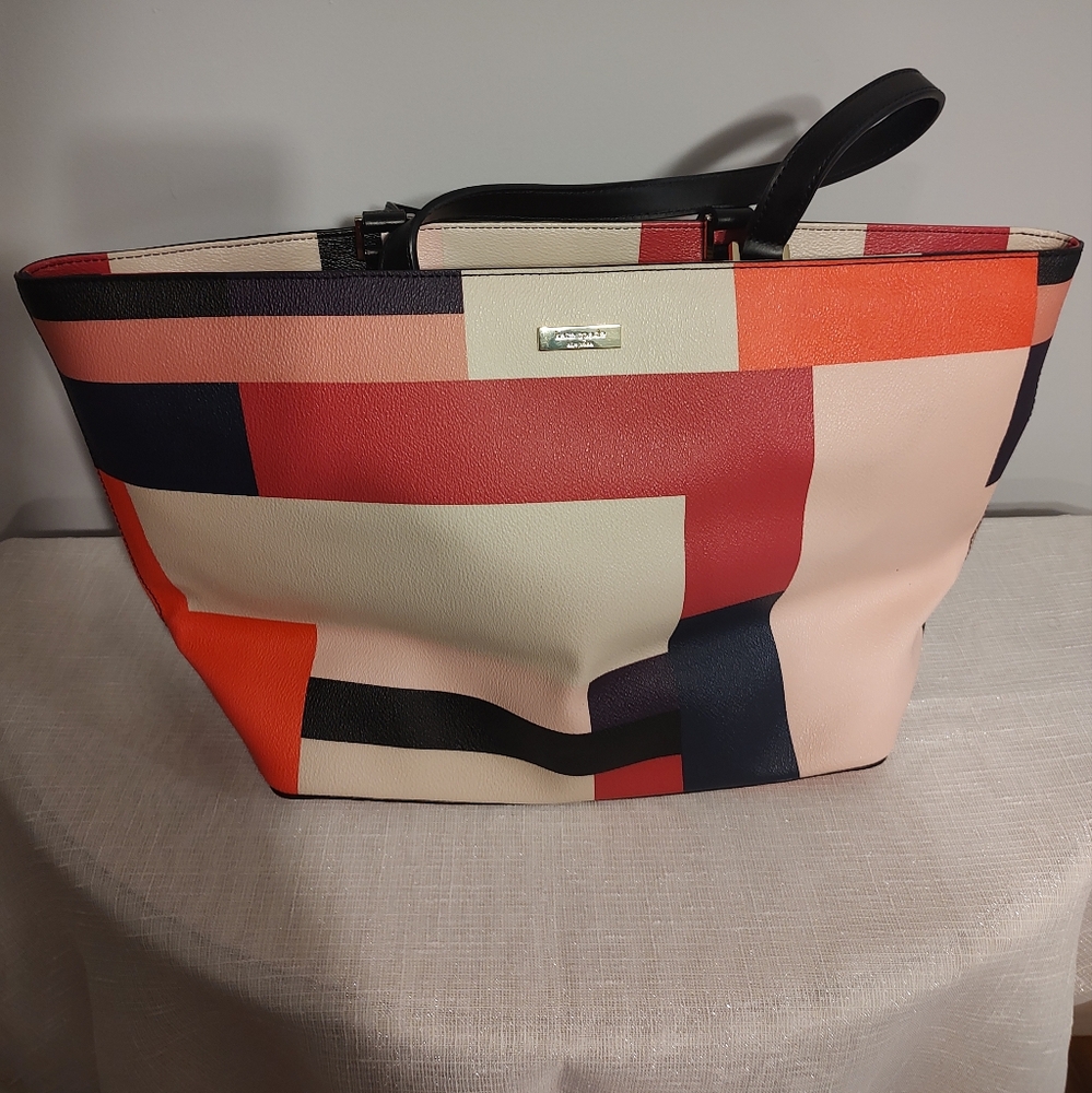 Kate Spade large tote, multicolored